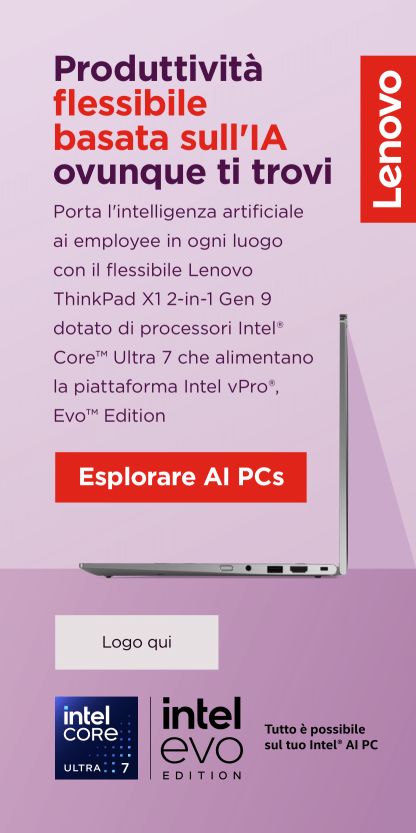 Intel AI PC Throgh Web banners Italian-3